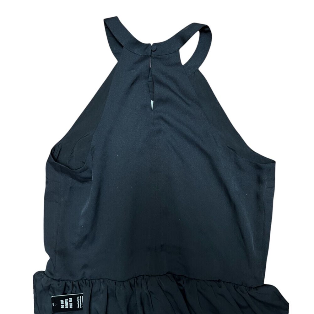NWT - Express Black Lace Fit & Flare Sleeveless Dress Women’s Size M - MSRP $98 - Picture 3 of 10